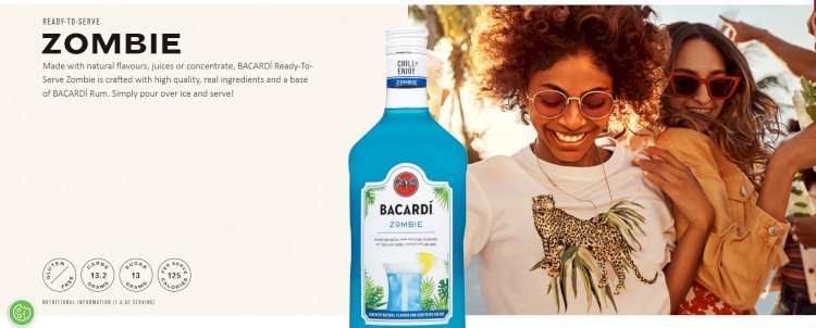 Bacardi blue zombie recipe | Bacardi zombie recipe blue | Full recipe Here