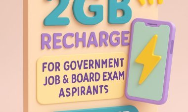 Get FREE 2GB Recharge for Exam Aspirants – Follow These 3 Easy Steps!