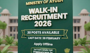 [28 Feb] Ministry of Ayush Walk in Recruitment 2026 – Apply Offline for 20 Posts